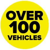 Over 100 vehicles